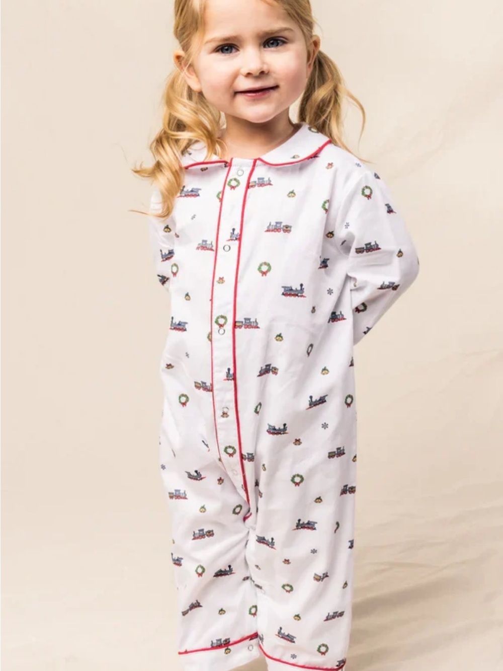 NWT! Petite Plume Arctic Express Cambridge Romper! Size 3/6 Months! Adorable!
